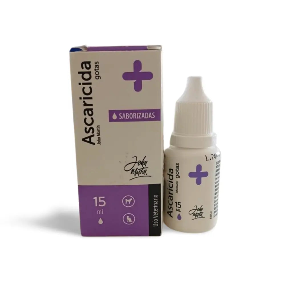 Ascaricida gotas | 15 ml