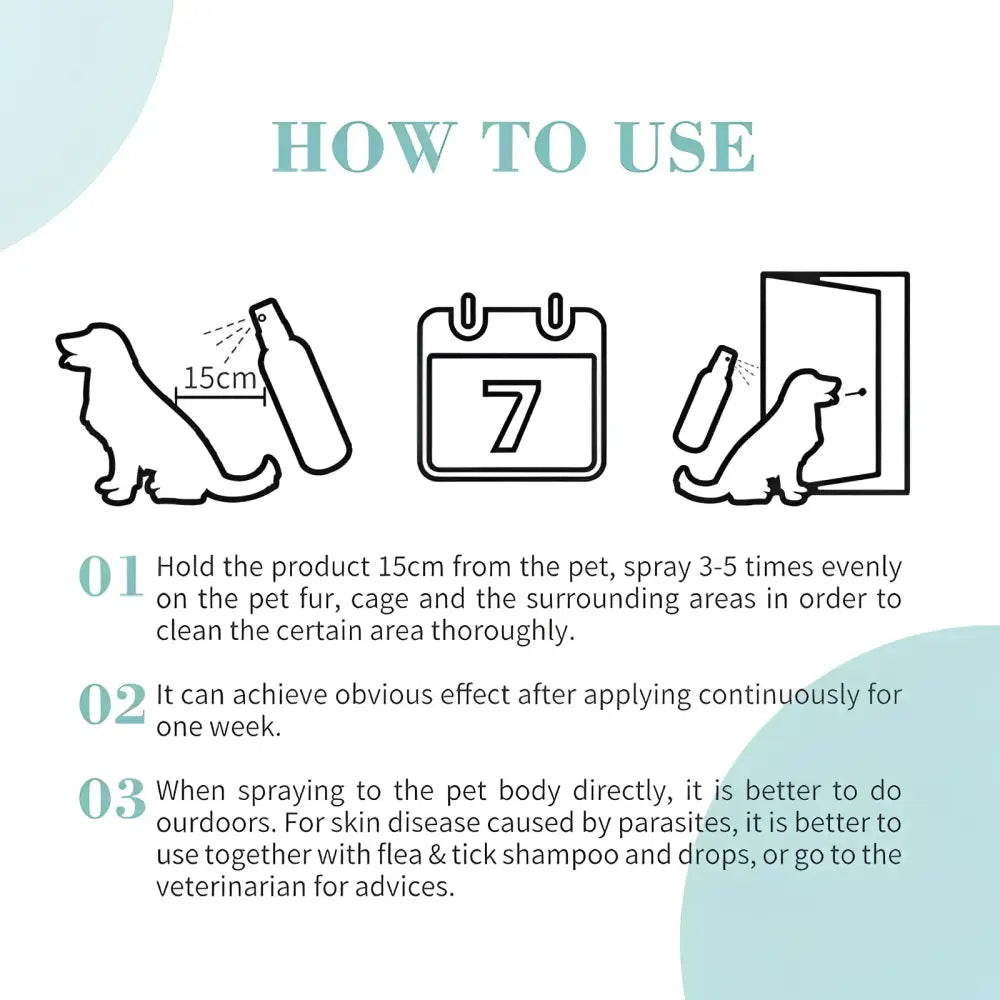 Bioline flea and tick spray 175ml