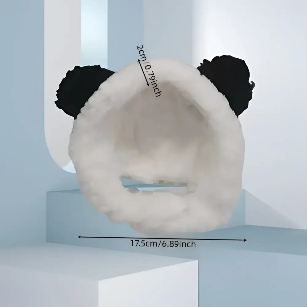 Cozy knit cat hat in black and white for cats small dogs