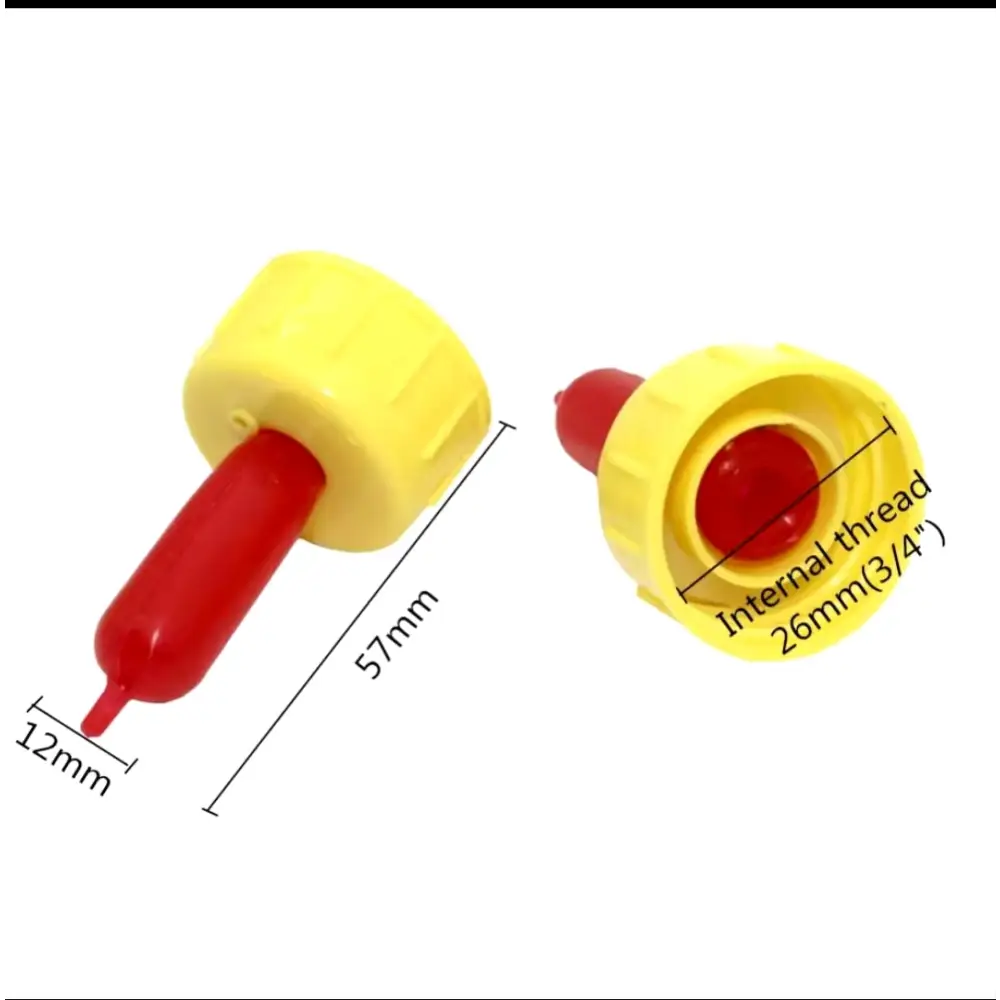 Durable small animal drink bottle for calves lambs puppies and kittens