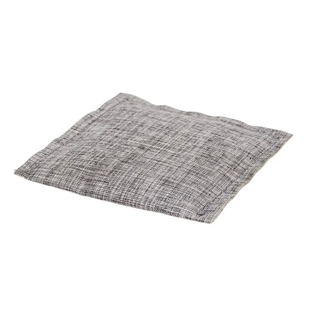 Duvo eco navy square catnip toy 8x8x1cm blue