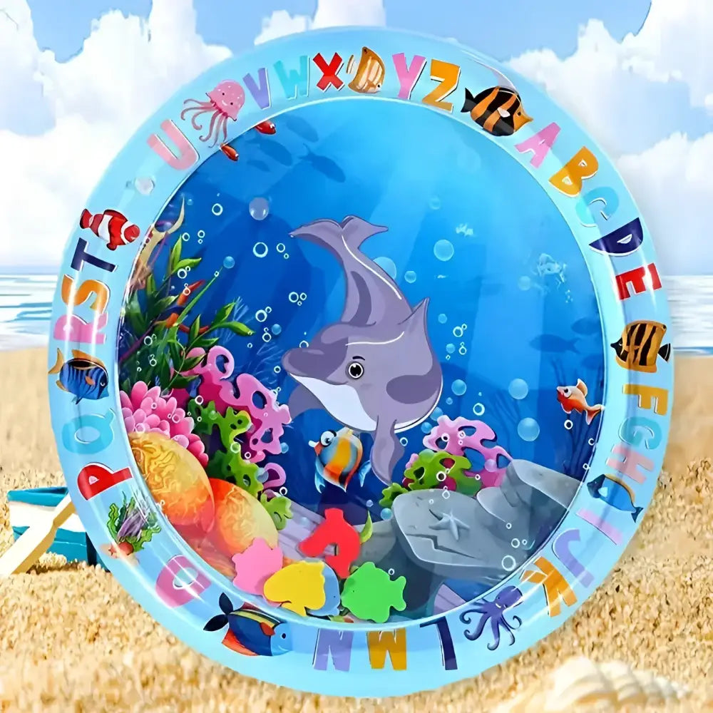 Interactive summer splash water mat for cats interactive summer splash water mat for cats