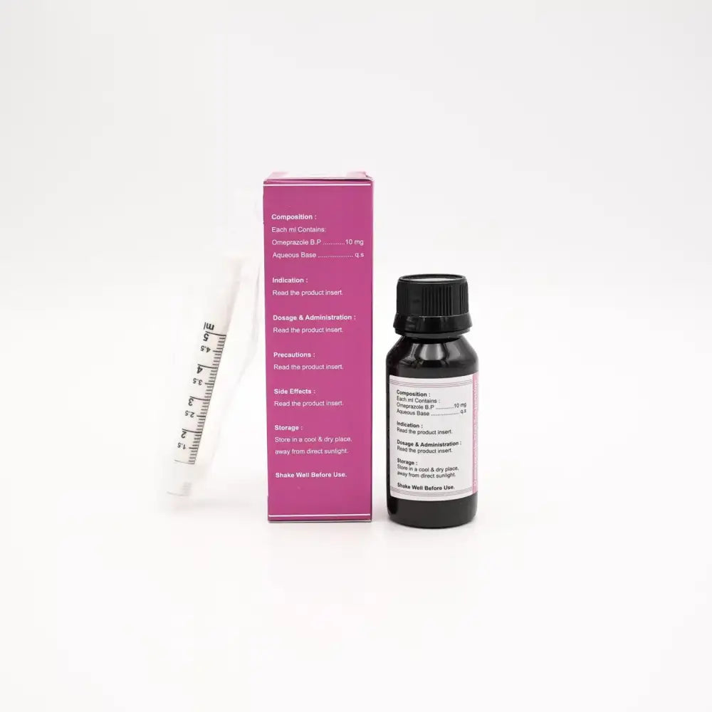 Omeprazole oral suspension 10mg | 50ml