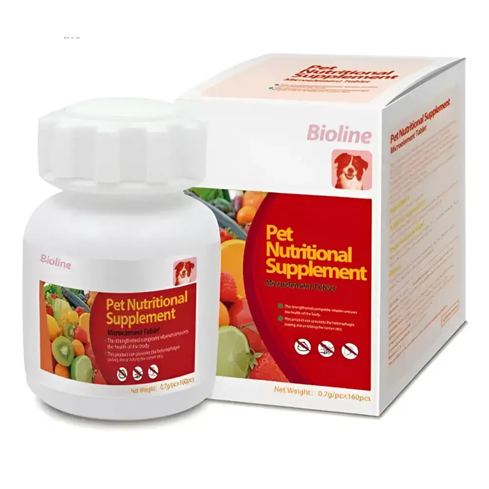 Pet nutritional supplement tab. Tab.