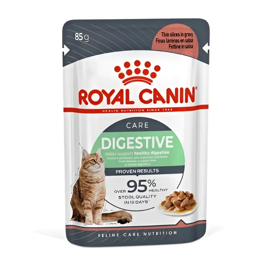 Royal canin digest sensitive chunks in gravy adult wet cat food | 85g×12