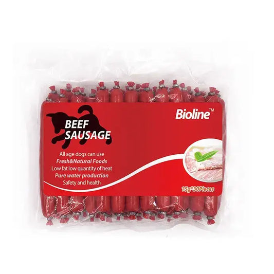 Bioline beef sausage 15gm×30