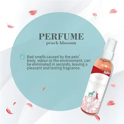 Bioline peach blossom deodorant freshing spray 118ml
