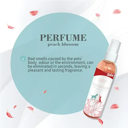 Bioline peach blossom deodorant freshing spray 118ml
