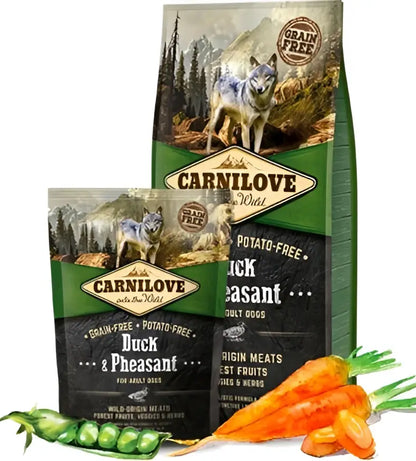 Carnilove duck & pheasant dry dog food