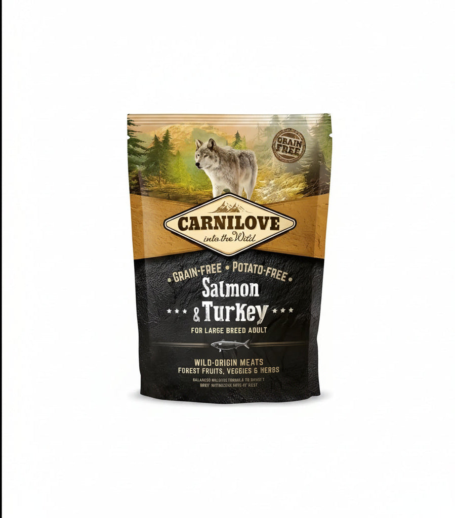 Carnilove salmon & turkey for large breed adult dogs – dry food