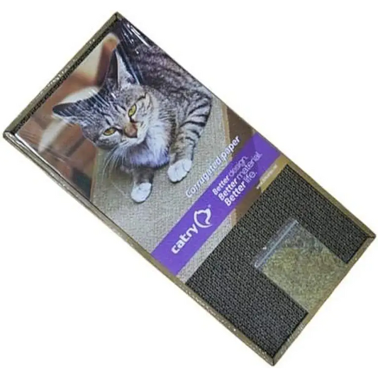 Catry cat scratching post with catnip