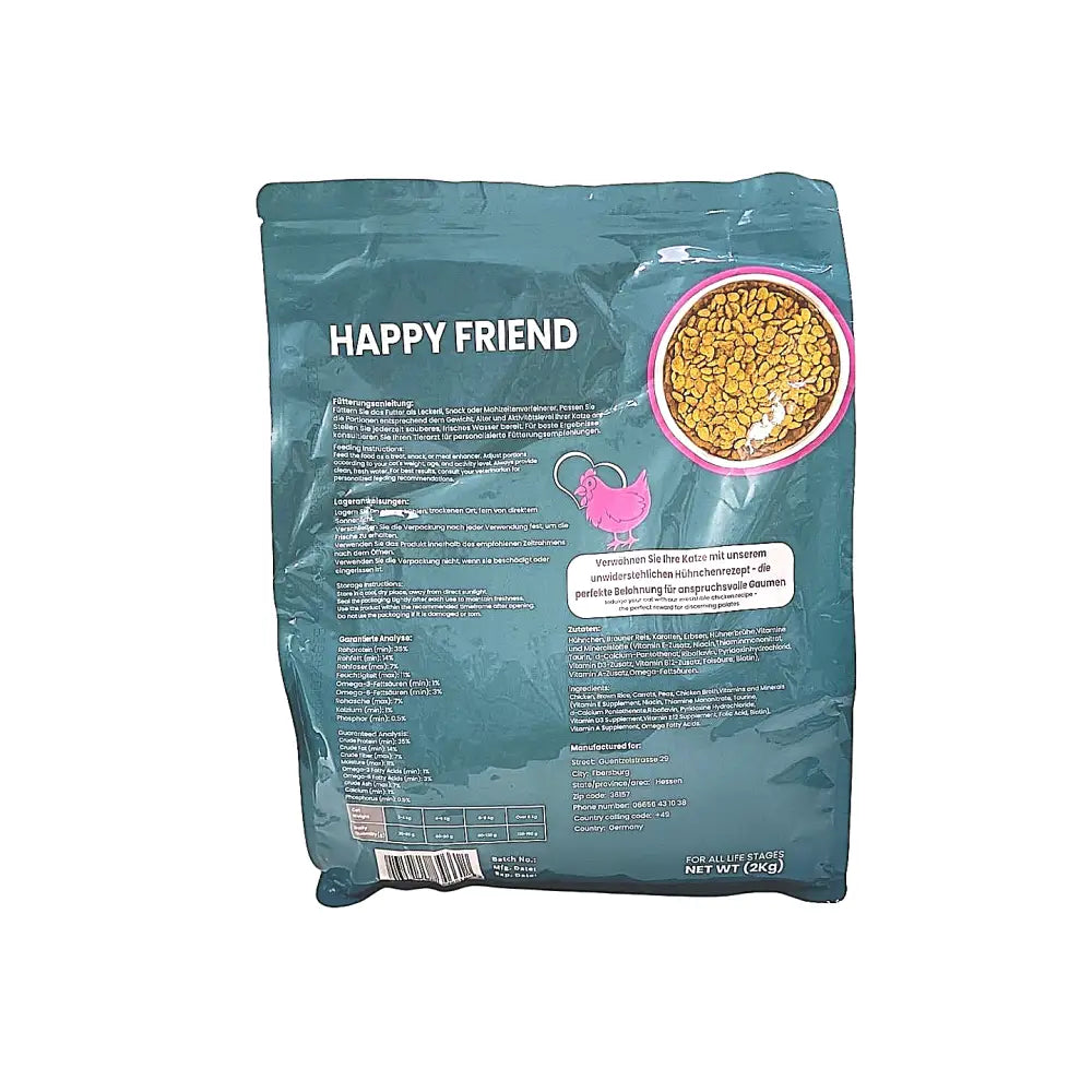 Happy friend cat food 2kg