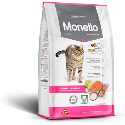 Monello adult cat salmon tuna & chicken 7kg