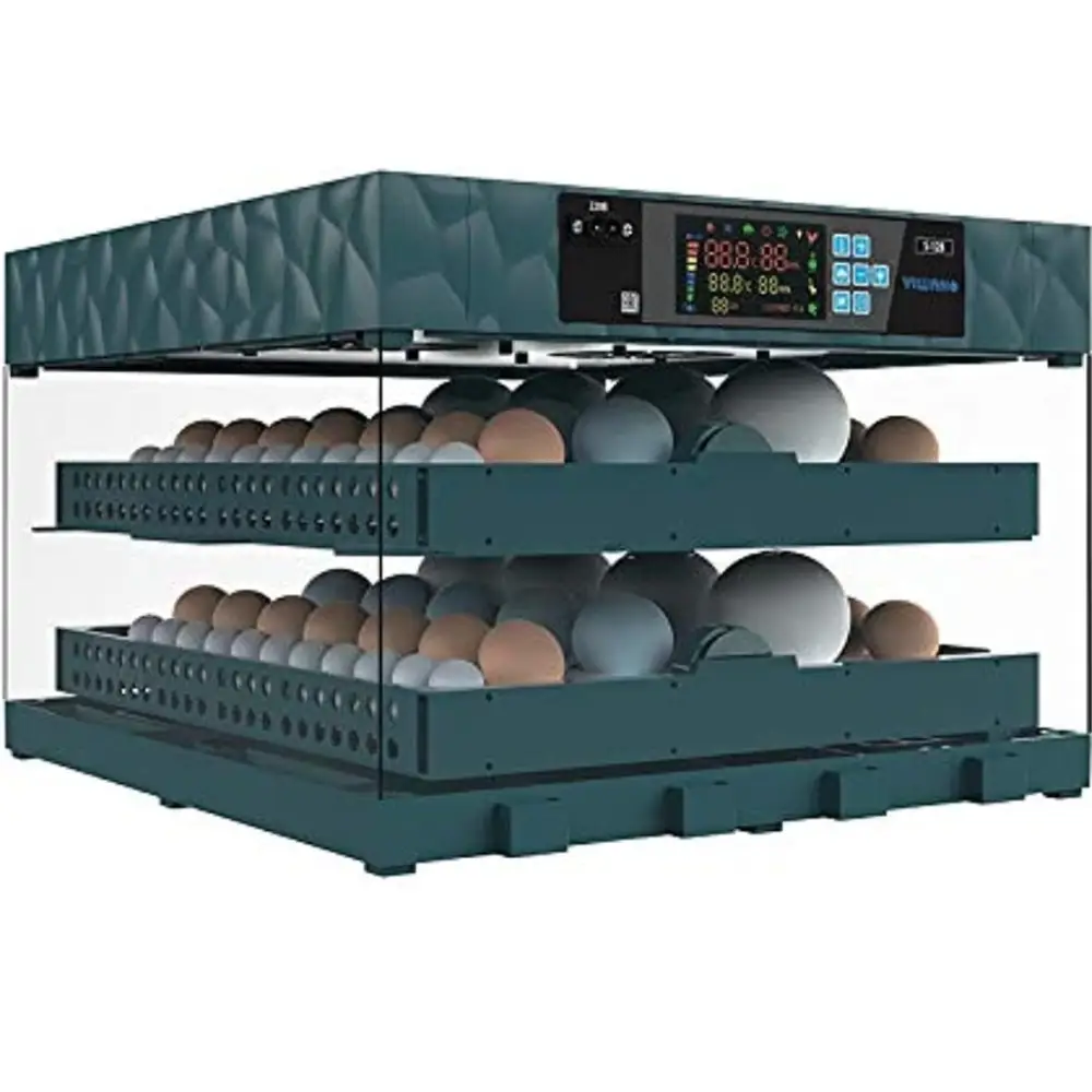 Digital egg incubator for 128 eggs