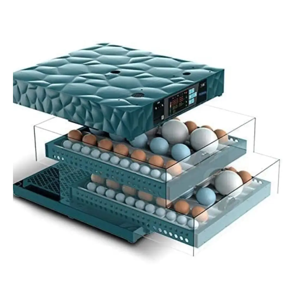 Digital egg incubator for 128 eggs