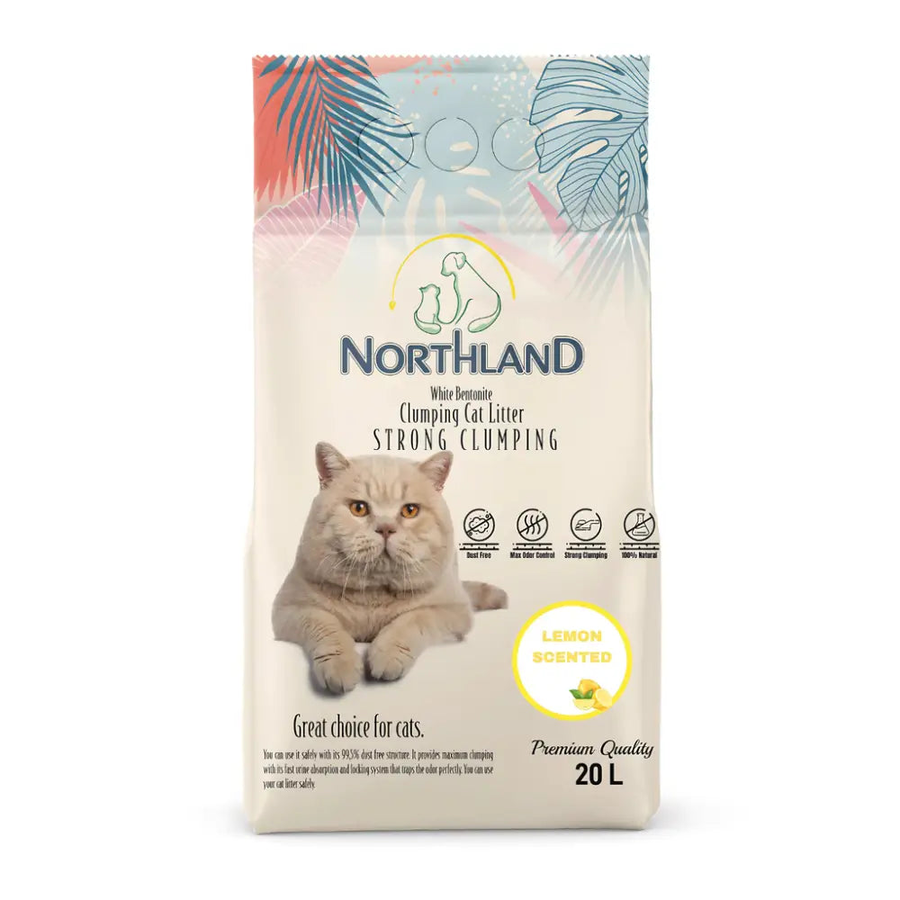 Northland bentonite clumping cat litter