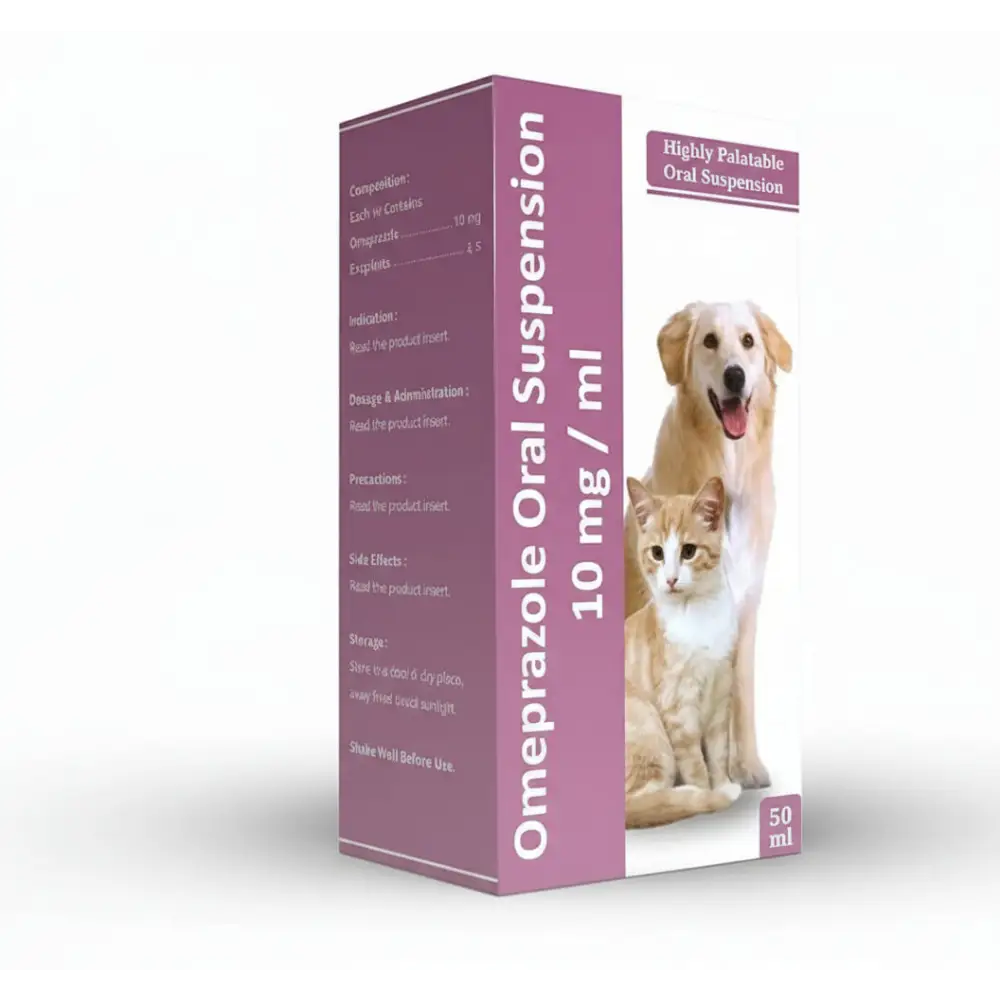 Omeprazole oral suspension 10mg | 50ml