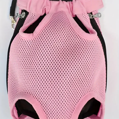 Pet carrier backpack for cats and small dogs