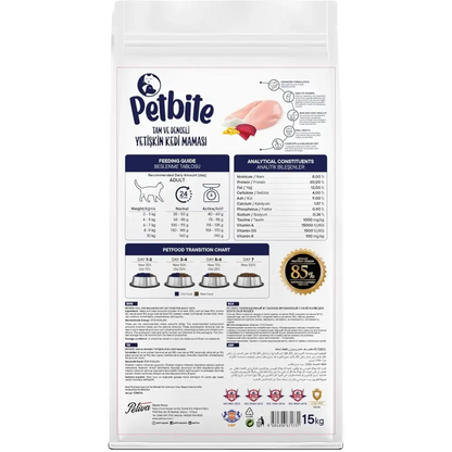 Petbite cat food 7kg