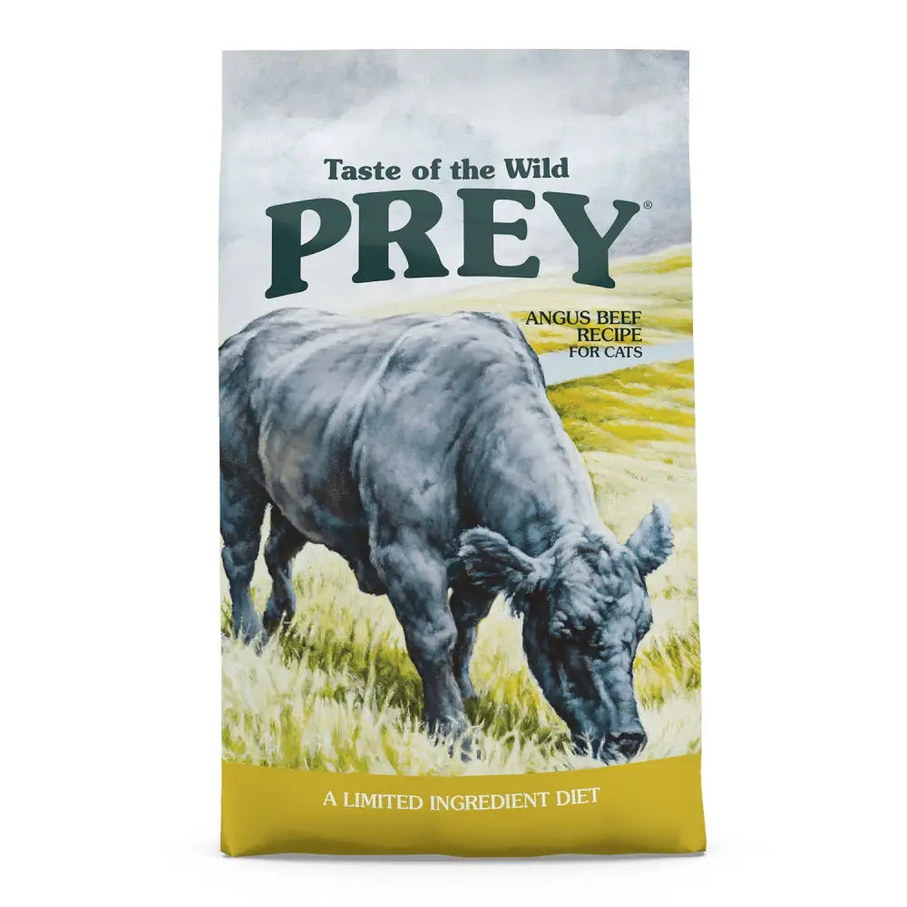 Taste of the wild prey angus beef dry cat food