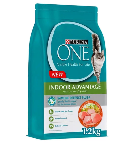 Purina one indoor advantage cat dry food - chicken