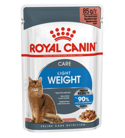 Royal Canin Light Weight Care In Gravy Adult Wet Cat Food | 85G × 12