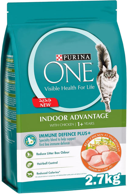 PURINA ONE Indoor Advantage  Cat Dry Food - chicken
