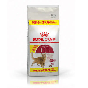 Royal canin feline health nutrition fit 32 10 + 2kg dry cat food