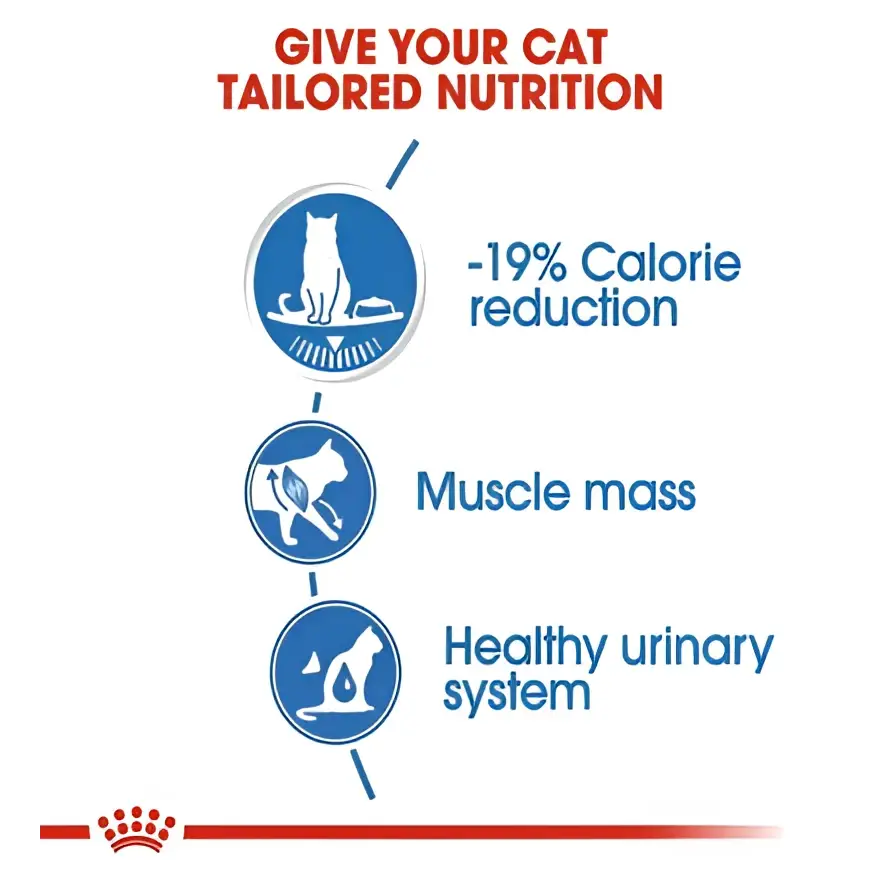 Royal canin light weight care in gravy adult wet cat food | 85g × 12