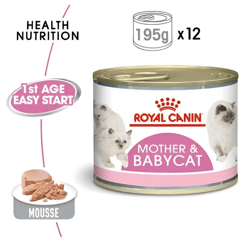 Royal canin mother & babycat mousse wet cat food