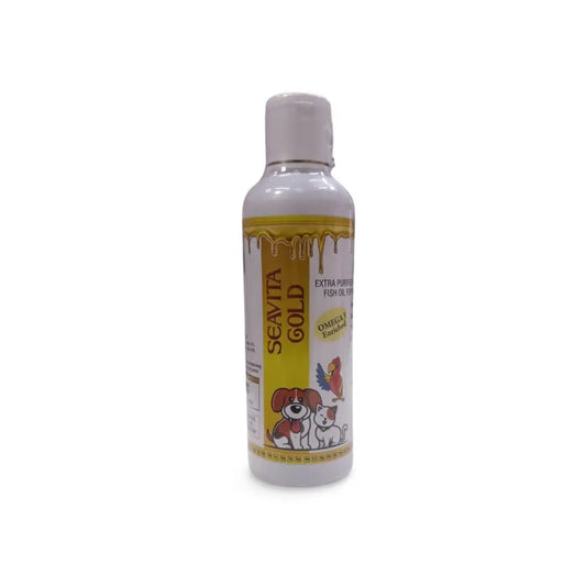 Seavita gold – omega 3 enriched | for dogs cats & birds | 200ml