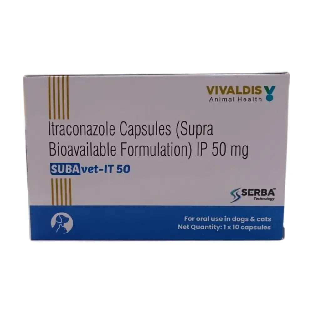 Subavet-it 50- intraconazole capsules | 10 caps.