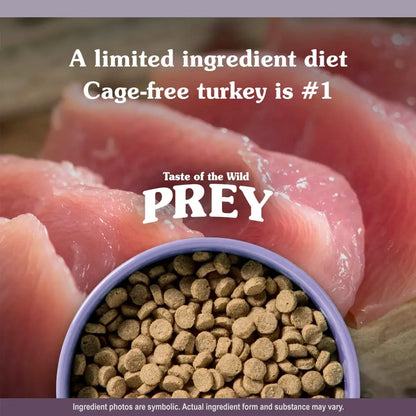 Taste of the wild prey turkey dry cat food