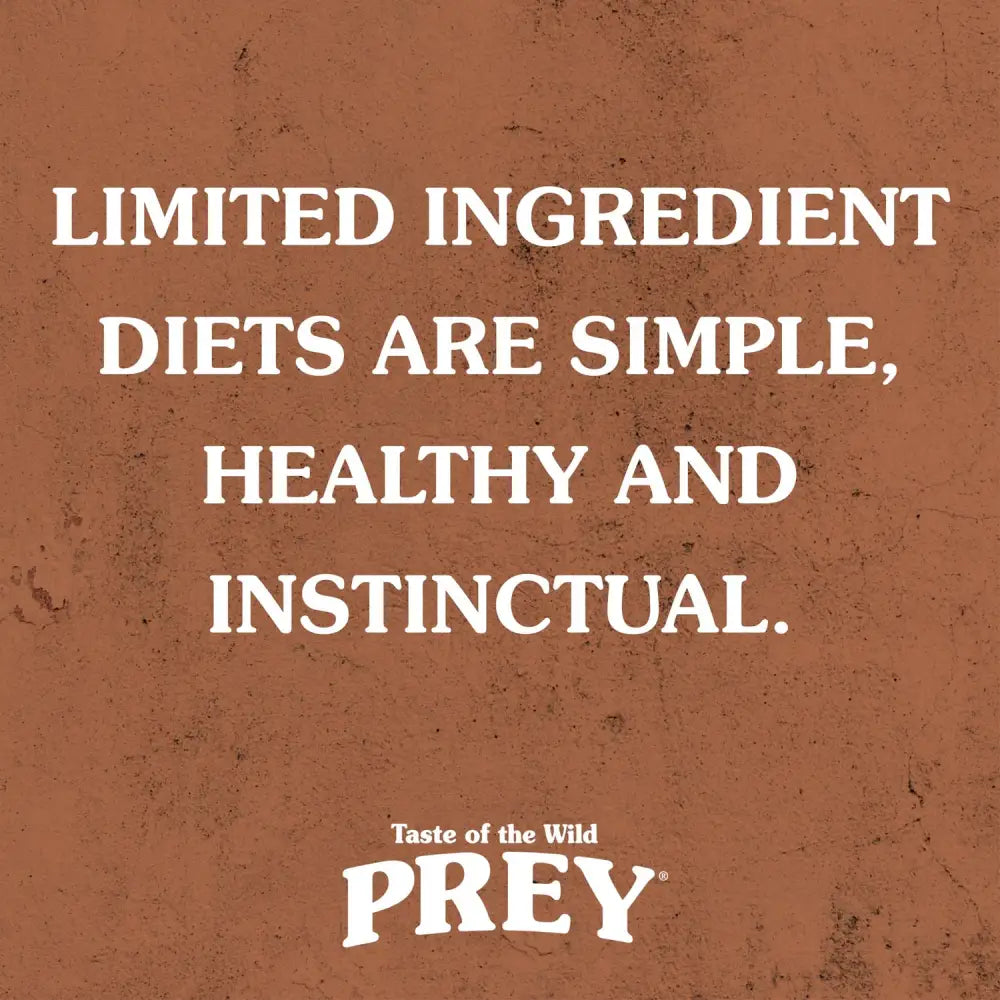 Taste of the wild prey turkey dry cat food