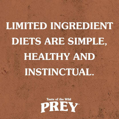 Taste of the wild prey turkey dry cat food