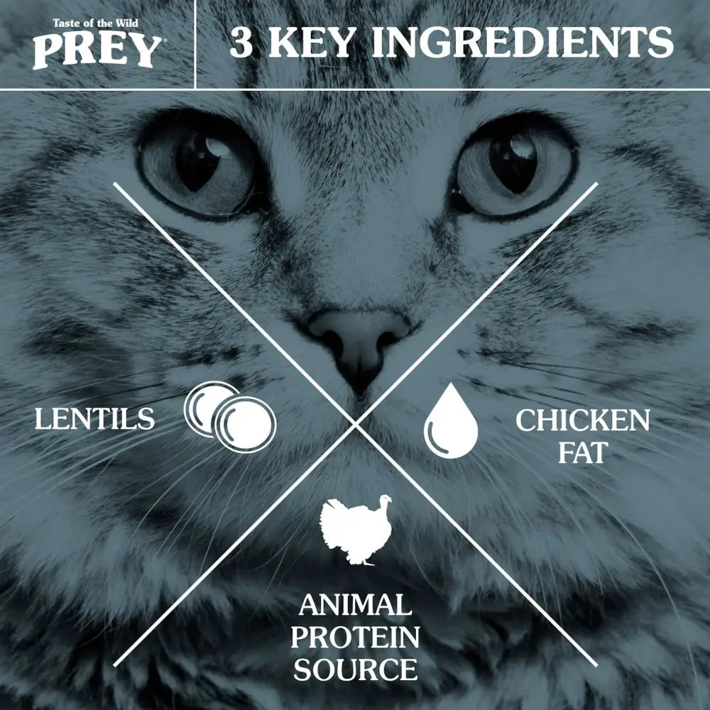 Taste of the wild prey turkey dry cat food