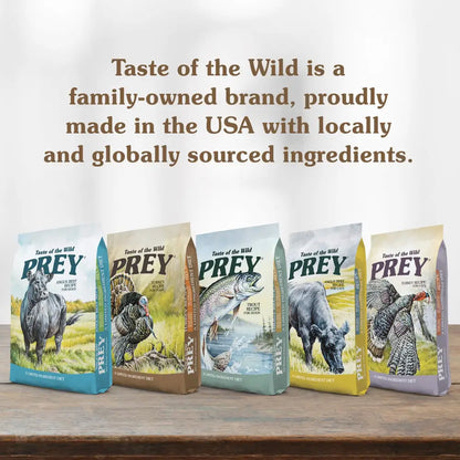 Taste of the wild prey turkey dry cat food