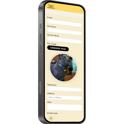 The pet tap smart nfc id locator tags nfc id