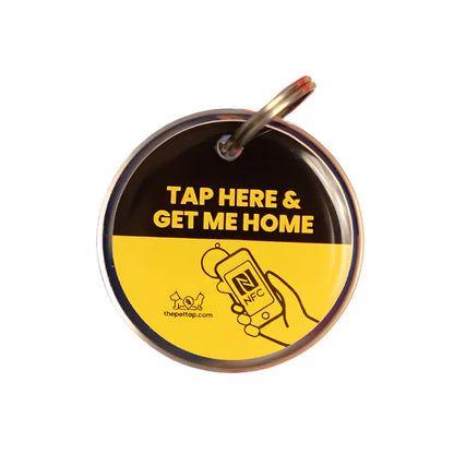 The pet tap smart nfc id locator tags nfc id