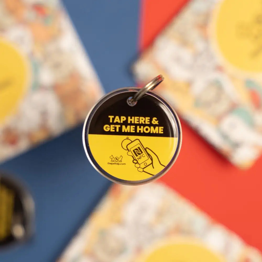 The pet tap smart nfc id locator tags nfc id