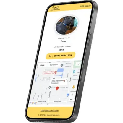 The pet tap smart nfc id locator tags nfc id
