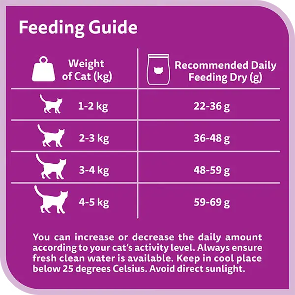 Whiskas chicken adult dry cat food
