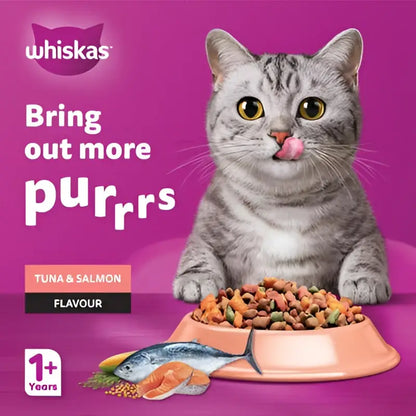 Whiskas tuna & salmon adult dry cat food