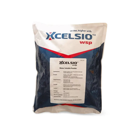 Xcelsio 1kg - bacteriophage for poultry and ruminants